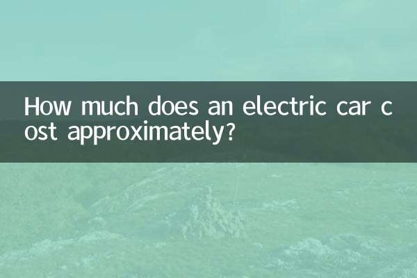Combien coûte environ une voiture électrique ?
