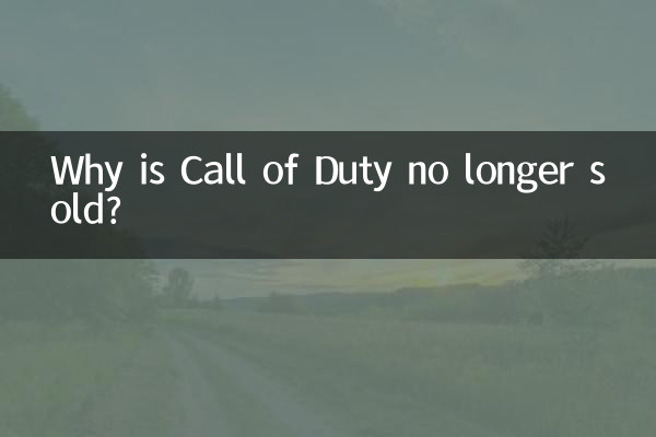Pourquoi Call of Duty n'est-il plus vendu ?
