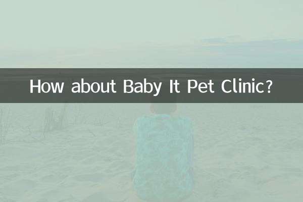 How about Baby It Pet Clinic?