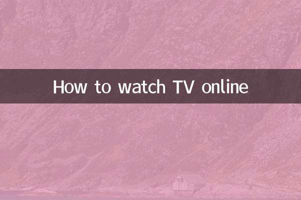 How to watch TV online