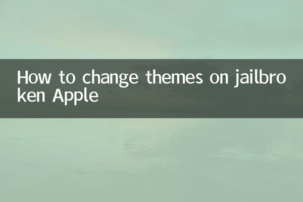نحوه تغییر تم در اپل جیلبریک شده