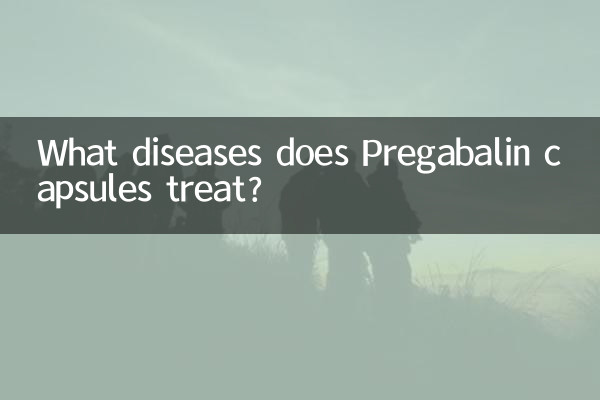 普瑞巴林膠囊治什麼病