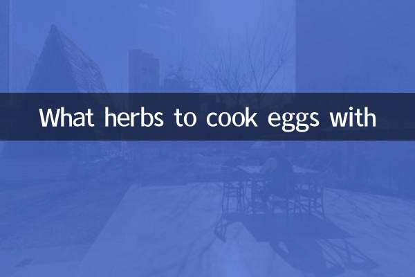 What herbs to cook eggs with