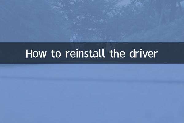 Come reinstallare il driver