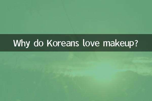 Por que os coreanos adoram maquiagem?