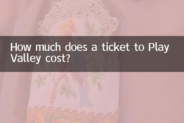How much does a ticket to Play Valley cost?