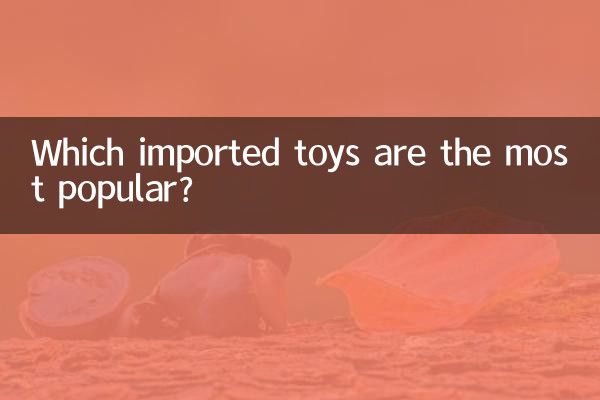 Какие импортные игрушки наиболее популярны?