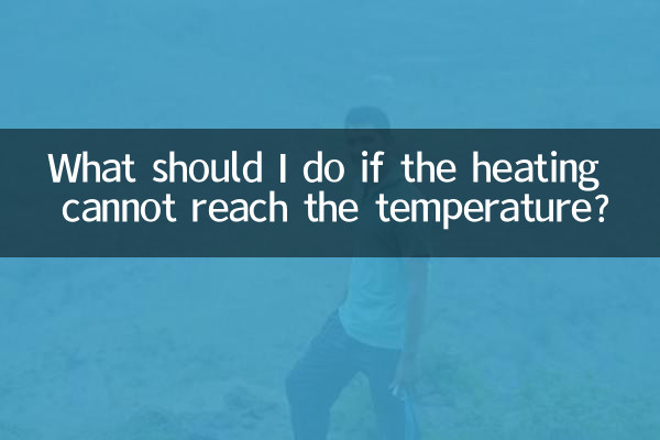 Que dois-je faire si le chauffage ne parvient pas à atteindre la température souhaitée ?