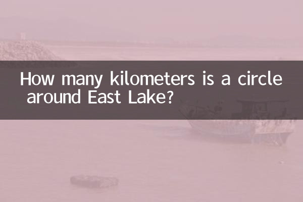 ईस्ट लेक के चारों ओर घेरा कितने किलोमीटर का है?