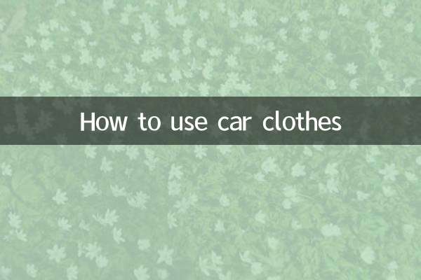 So verwenden Sie Autokleidung