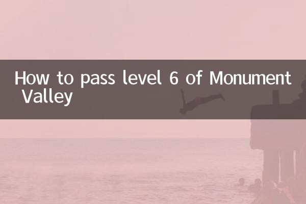 Como passar do nível 6 do Monument Valley