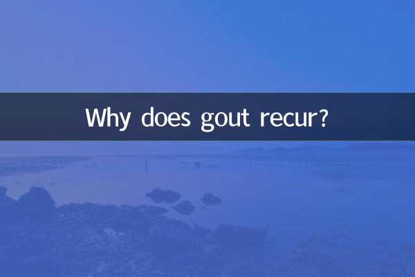 Почему подагра рецидивирует?