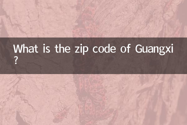 کد پستی Guangxi چیست؟