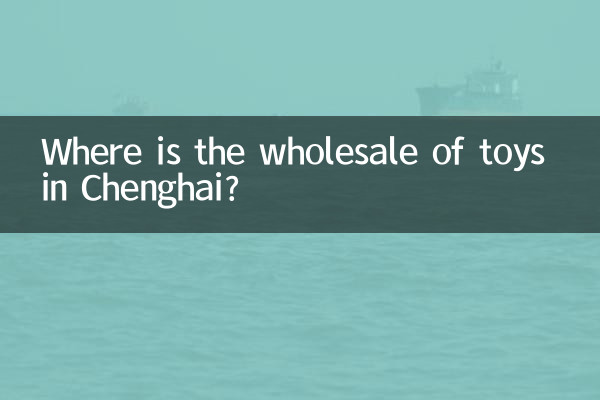 Where is the wholesale of toys in Chenghai?