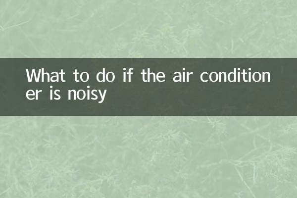 Cosa fare se il condizionatore è rumoroso