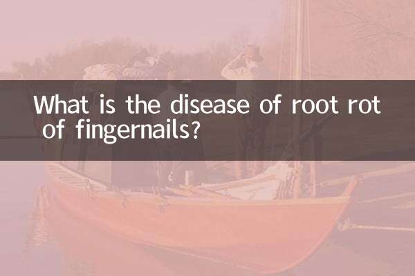 Qual é a doença da podridão radicular das unhas?