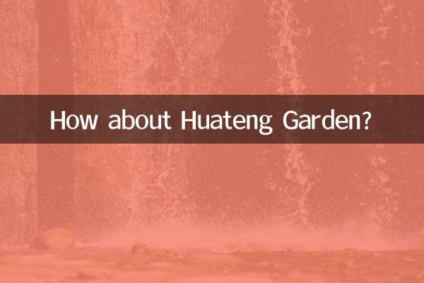 Wie wäre es mit Huateng Garden?