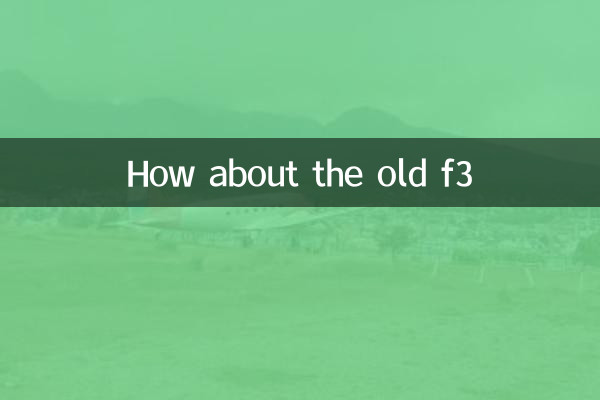 А как насчет старого f3?