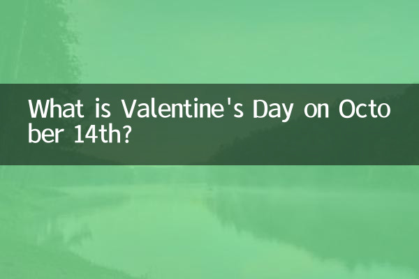 14 অক্টোবর ভ্যালেন্টাইন্স ডে কি?