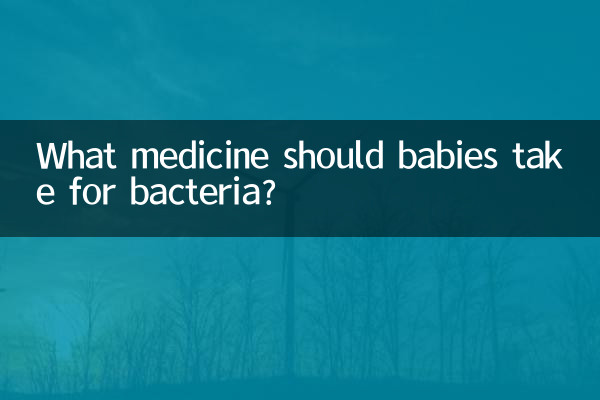 Какие лекарства следует принимать детям от бактерий?