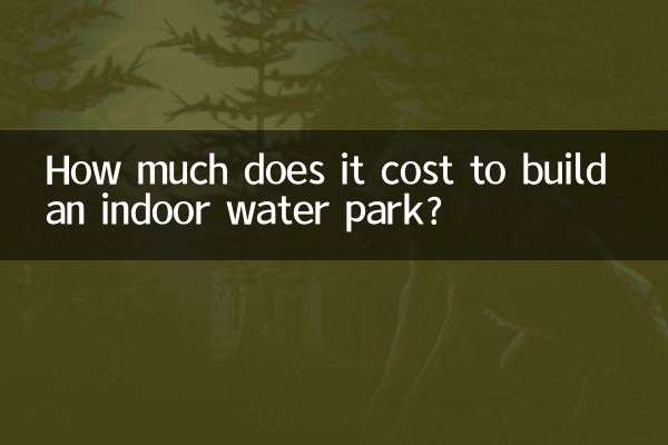 একটি ইনডোর ওয়াটার পার্ক তৈরি করতে কত খরচ হয়?