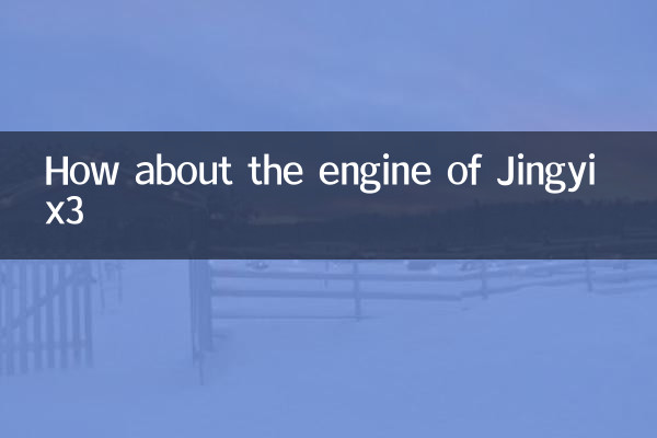Wie wäre es mit dem Motor von Jingyi x3?