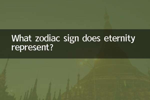 Quale segno zodiacale rappresenta l'eternità?