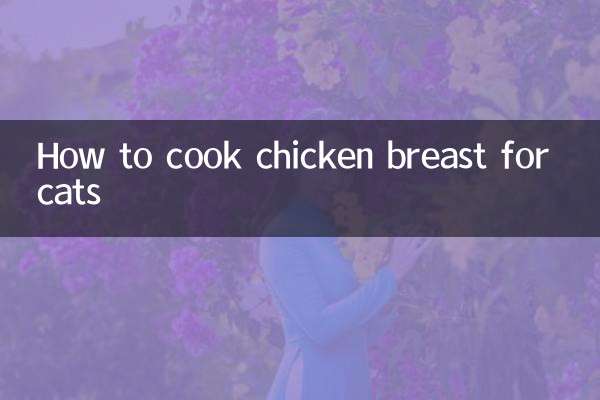 鸡胸肉怎么给猫咪做