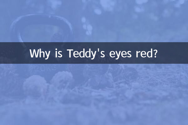 Perché gli occhi di Teddy sono rossi?