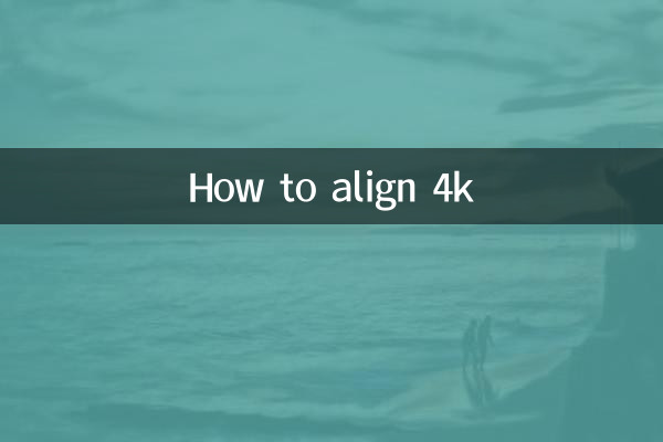 How to align 4k