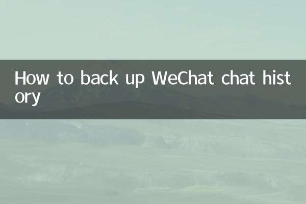 Как сделать резервную копию истории чата WeChat