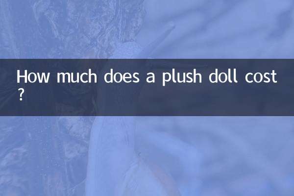Wie viel kostet eine Plüschpuppe?
