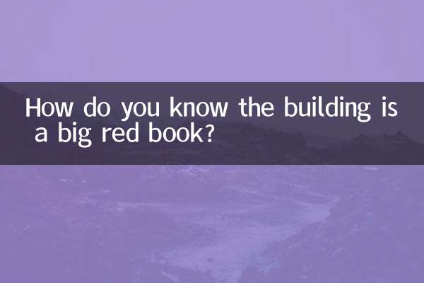 Come fai a sapere che l'edificio è un grande libro rosso?