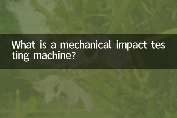 Was ist eine mechanische Schlagprüfmaschine?