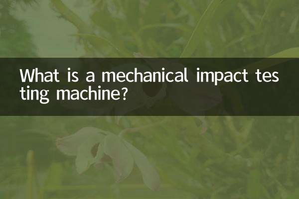 Was ist eine mechanische Schlagprüfmaschine?