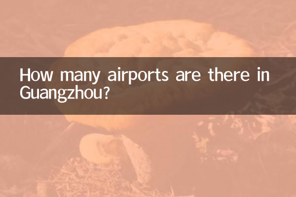 गुआंगज़ौ में कितने हवाई अड्डे हैं?