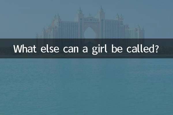 Como mais uma garota pode ser chamada?