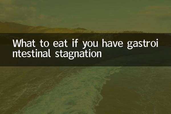O que comer se você tiver estagnação gastrointestinal