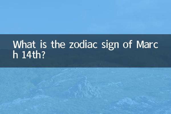 14 मार्च की राशि क्या है?