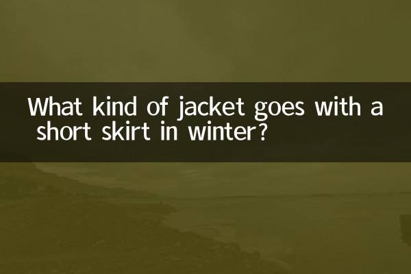 冬天短裙搭配什么外套