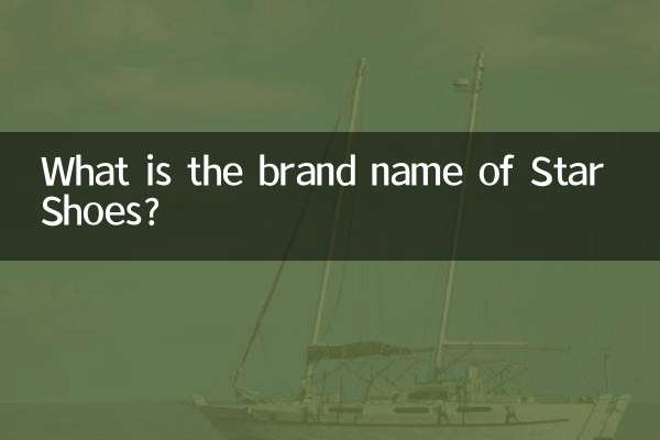 스타슈즈 브랜드명은 무엇인가요?