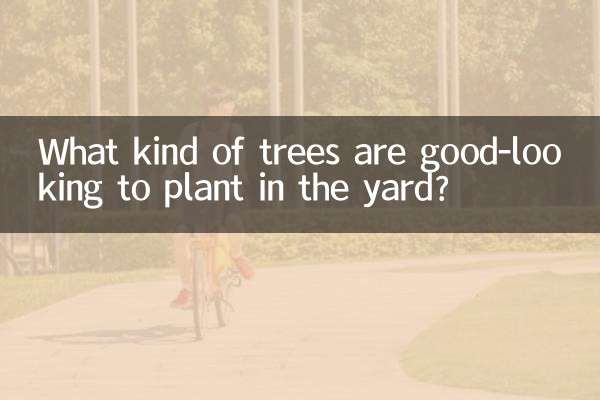 院子裡種什麼樹好看