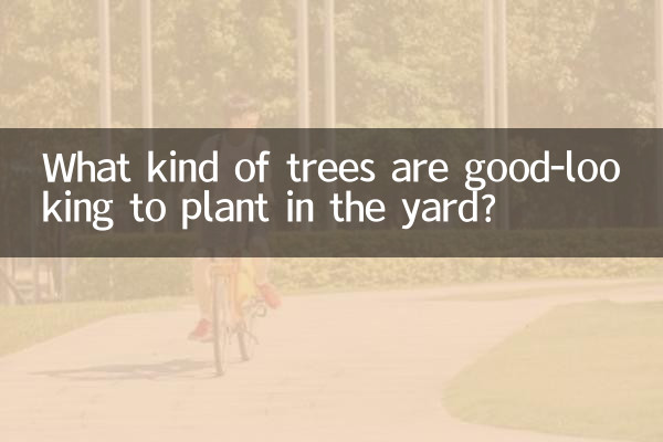 庭に植えるのにふさわしい木は何ですか？