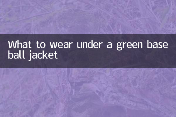 Что носить под зеленую бейсболку