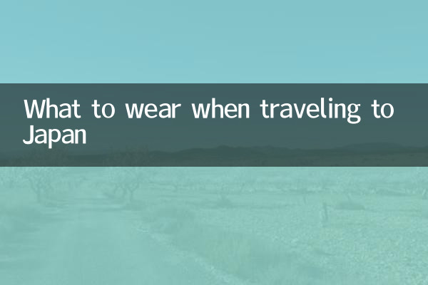 Was man anziehen sollte, wenn man nach Japan reist