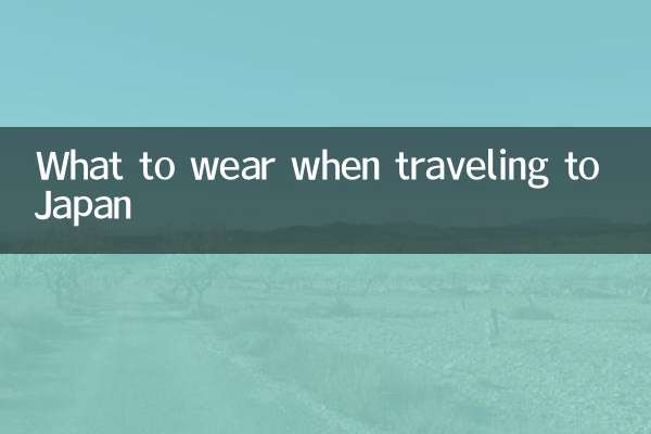 Was man anziehen sollte, wenn man nach Japan reist