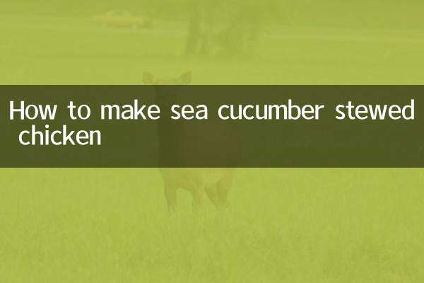 সামুদ্রিক শসা স্টিউড চিকেন কীভাবে তৈরি করবেন