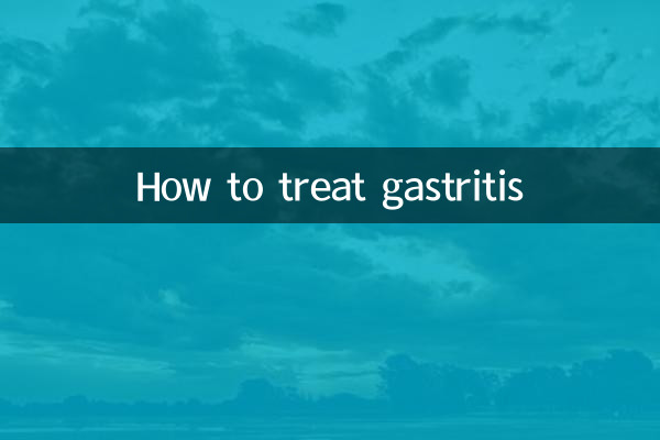 Comment traiter la gastrite