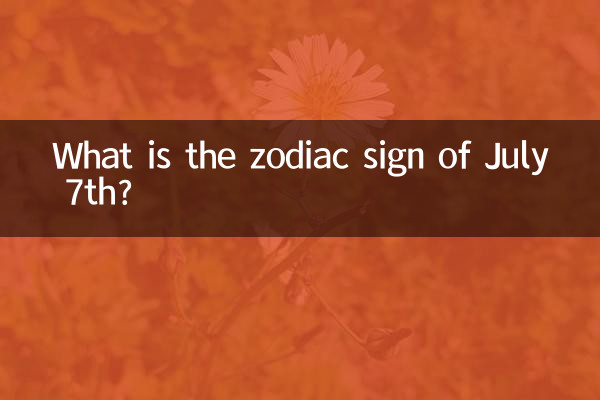 Какой знак зодиака 7 июля?