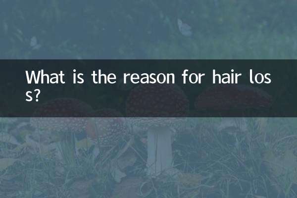 脱毛の原因は何ですか？